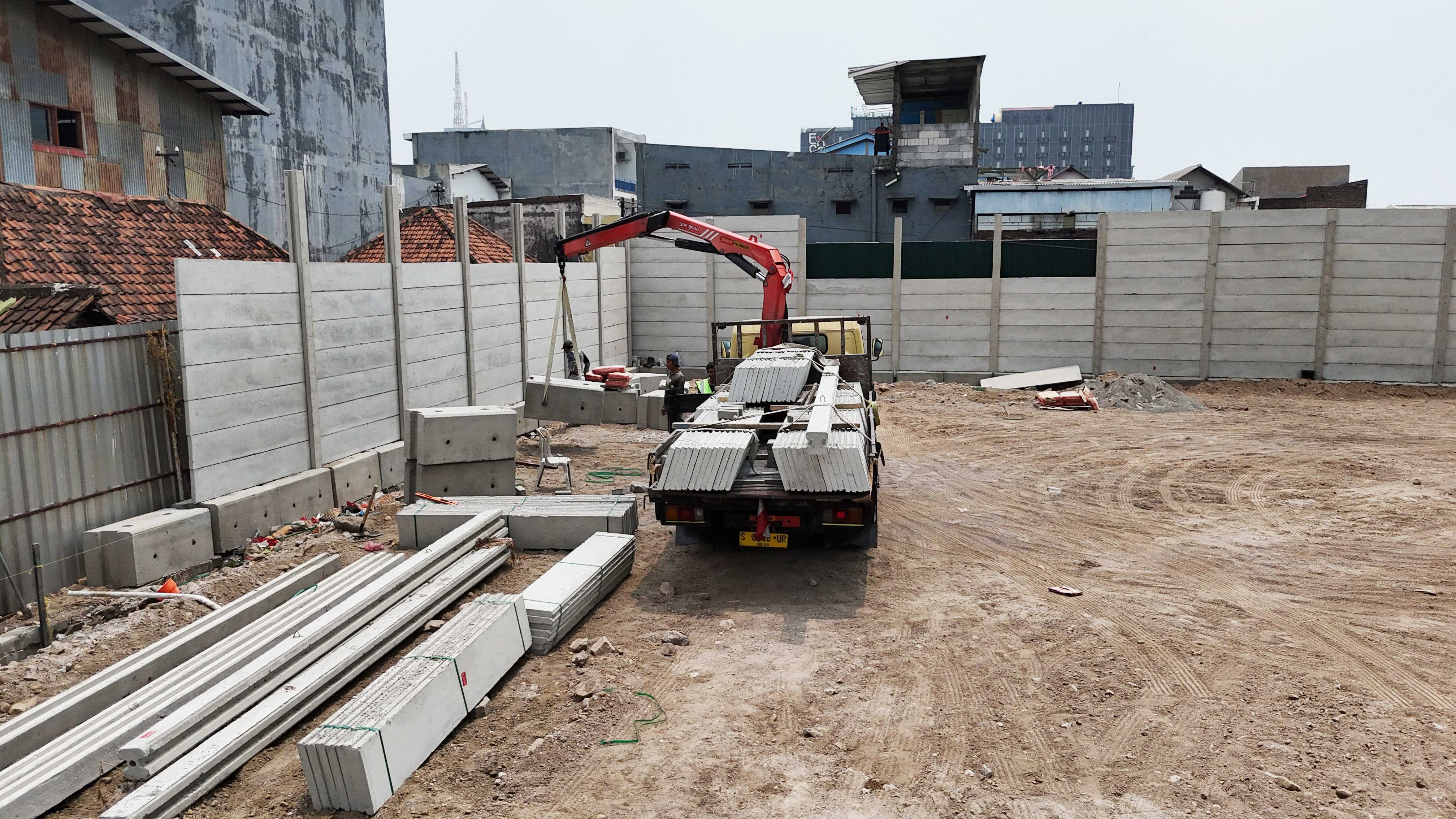 Panel Beton dan Foundation Block - Jemursari Surabaya